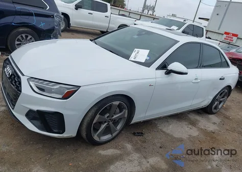 2021 Audi A4 Premium Plus 45 Tfsi S Line Quattro S Tronic from USA, damaged, VIN WAUEAAF45MA066348